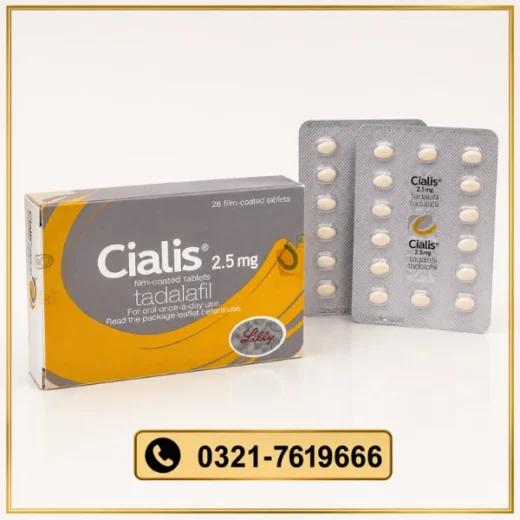 Cialis 2.5mg tablets in Pakistan – Tadalafil 2.5mg price and uses