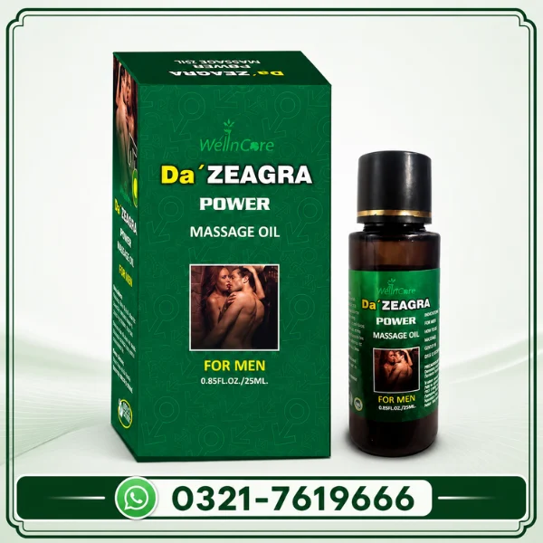 Da Zeagra Power Massage Oil | Da Zeagra Oil Original 25ml | Ingredients, Benefits & Uses