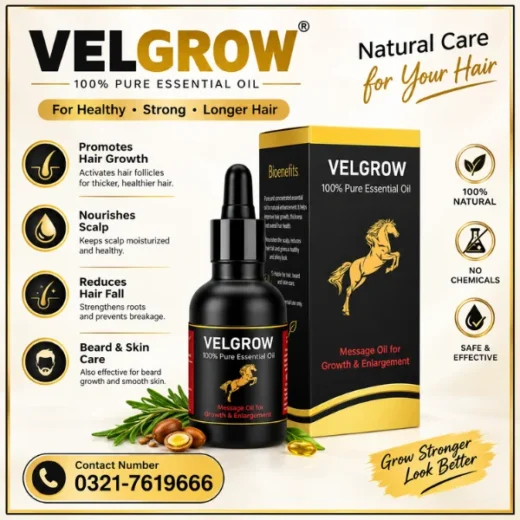 Original Velgrow Oil Price in Pakistan | Uses and Benefits