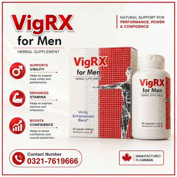 VigRX Plus Capsules Price in Pakistan | Male Wellness Supplement