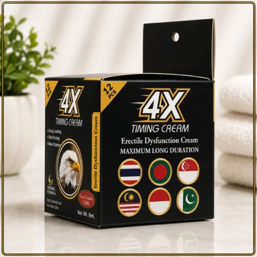 4X Timing Cream Condoms