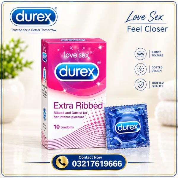 Durex Extra Ribbed Condom Price In Pakistan