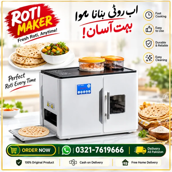 Fully Automatic Roti Maker Price in Pakistan