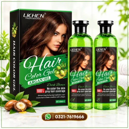 Lichen Black Hair Color Gel In Pakistan