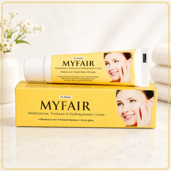 Myfair Cream Hydroquinone Tretinoin Mometasone