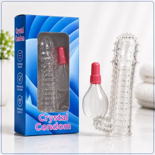 Best Premium Silicone Crystal Condom In Pakistan – Soft, Flexible & Reusable Condom