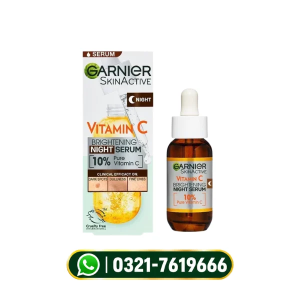 Garnier Vitamin C Brightening Night Serum in Pakistan
